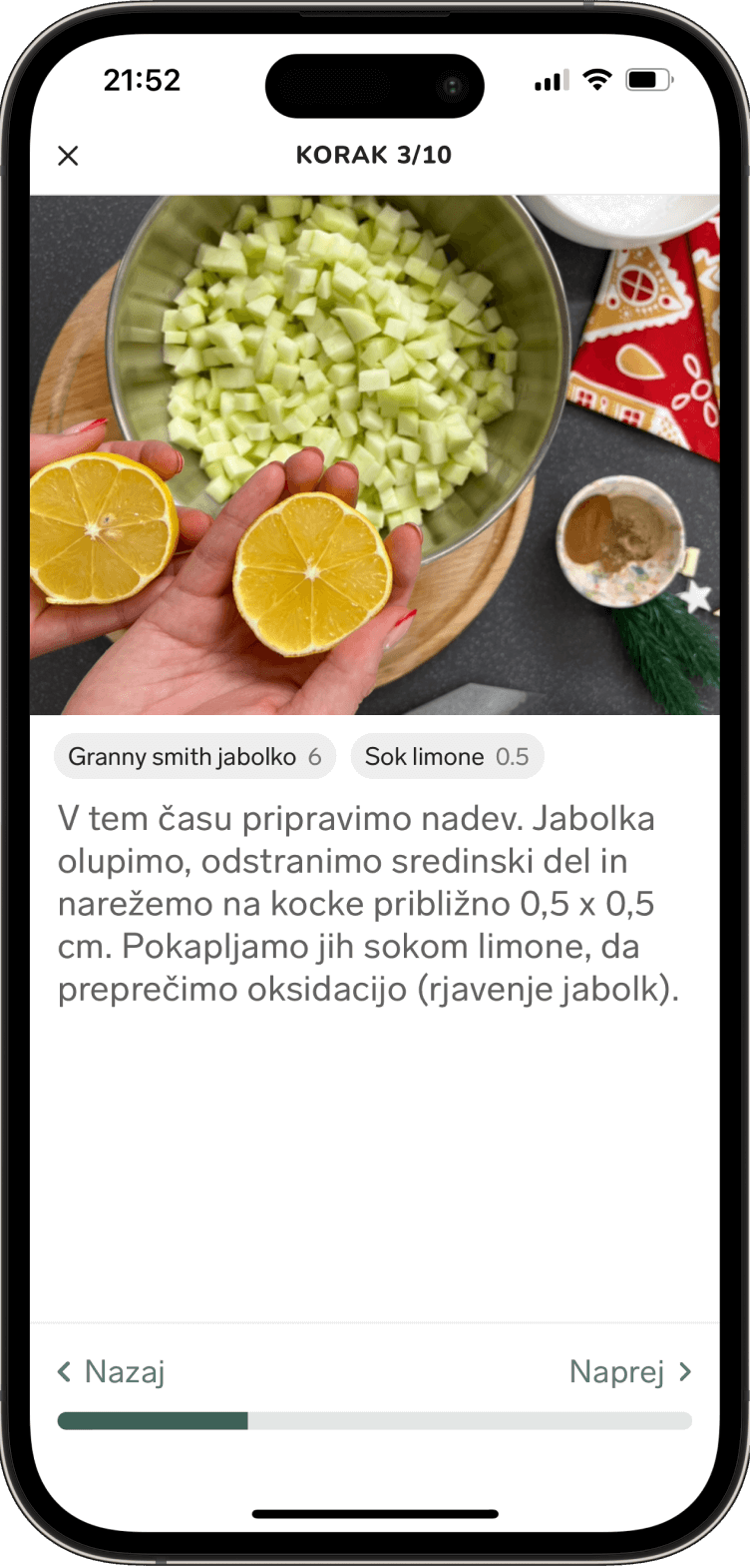 Cookbook Features in Bamley App - Large Image