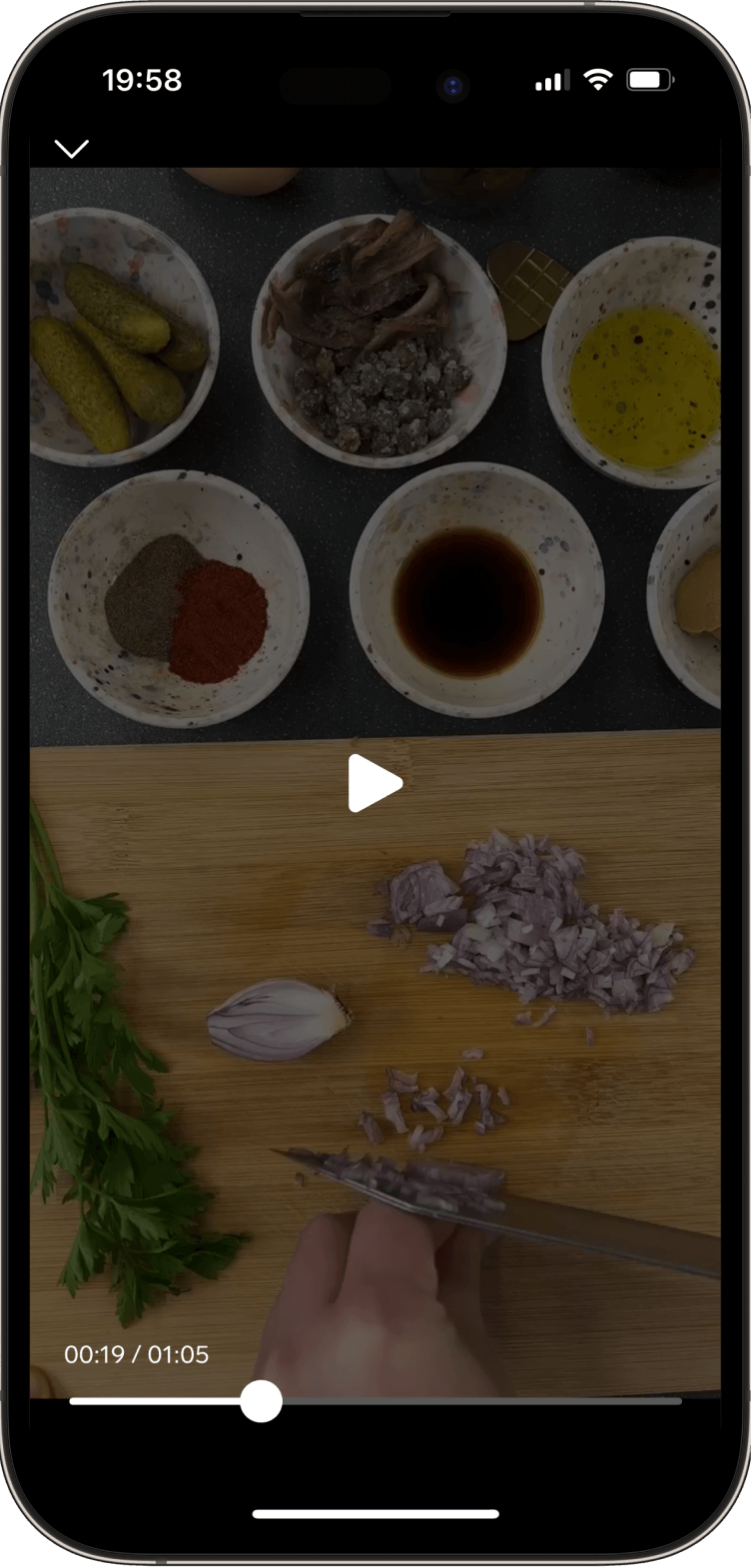 Cookbook Features in Bamley App - Large Image