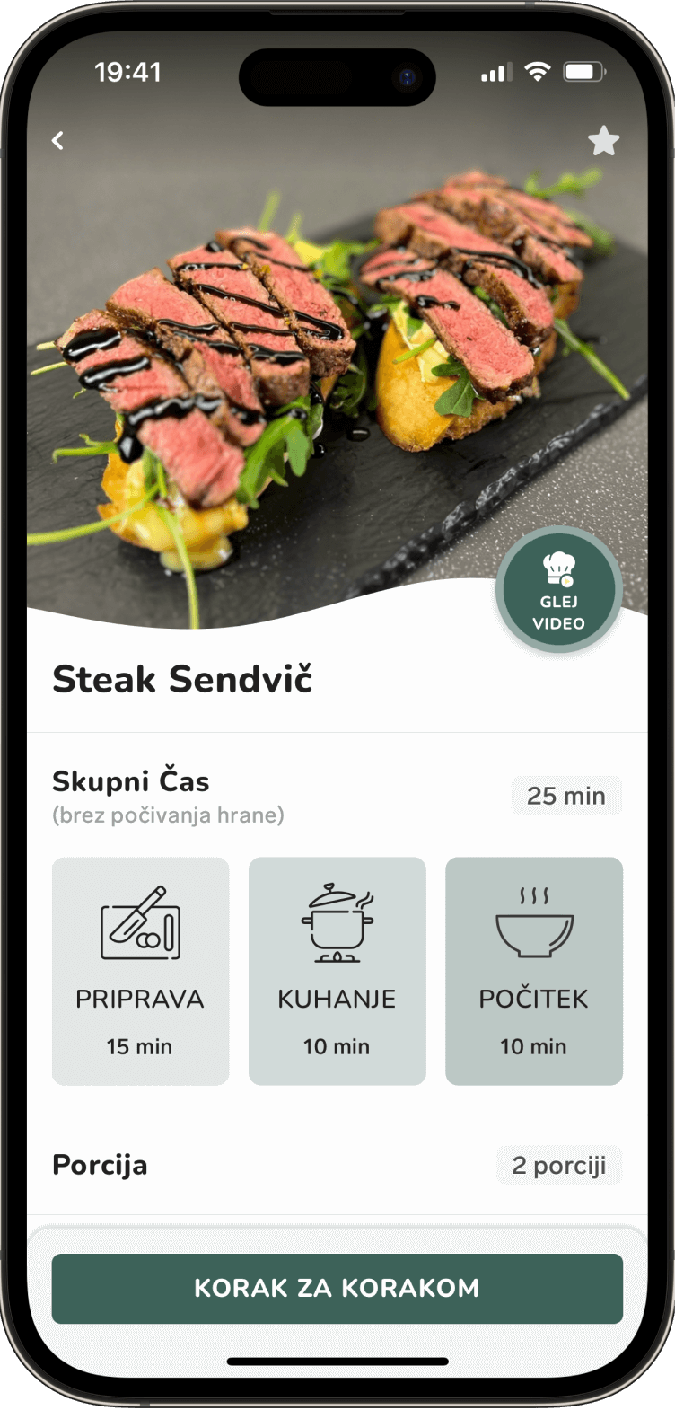 Cookbook Features in Bamley App - Large Image