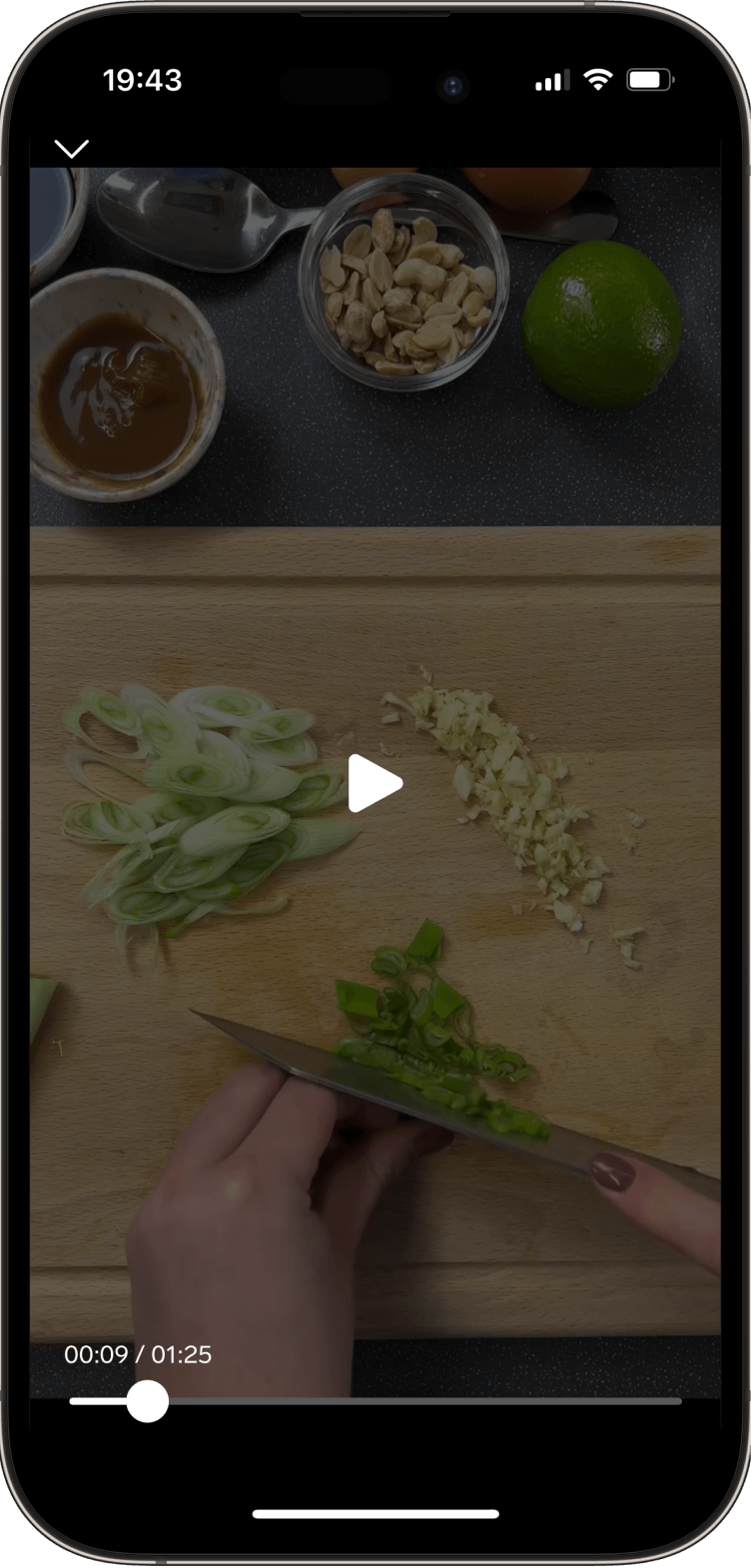 Cookbook Features in Bamley App - Large Image