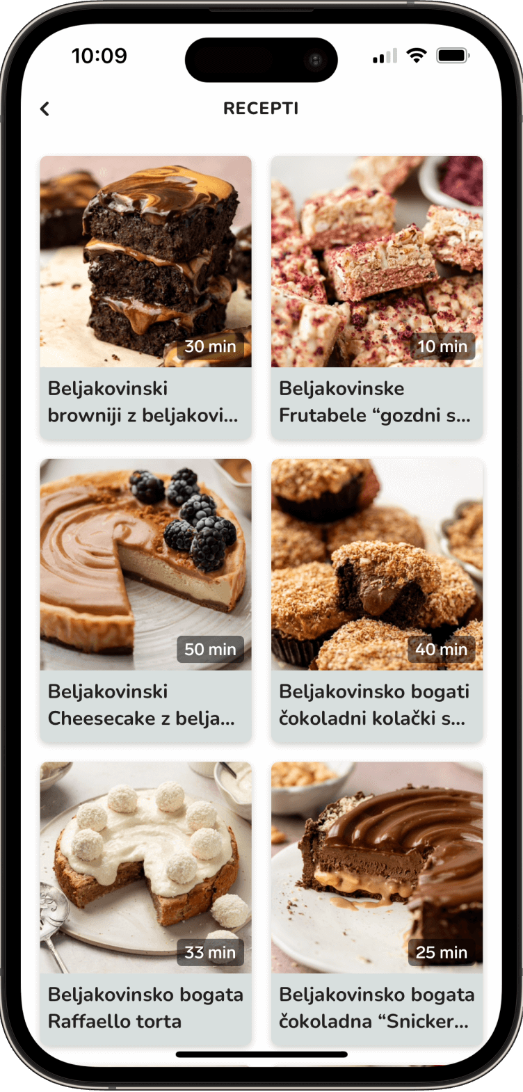 Cookbook Features in Bamley App - Large Image