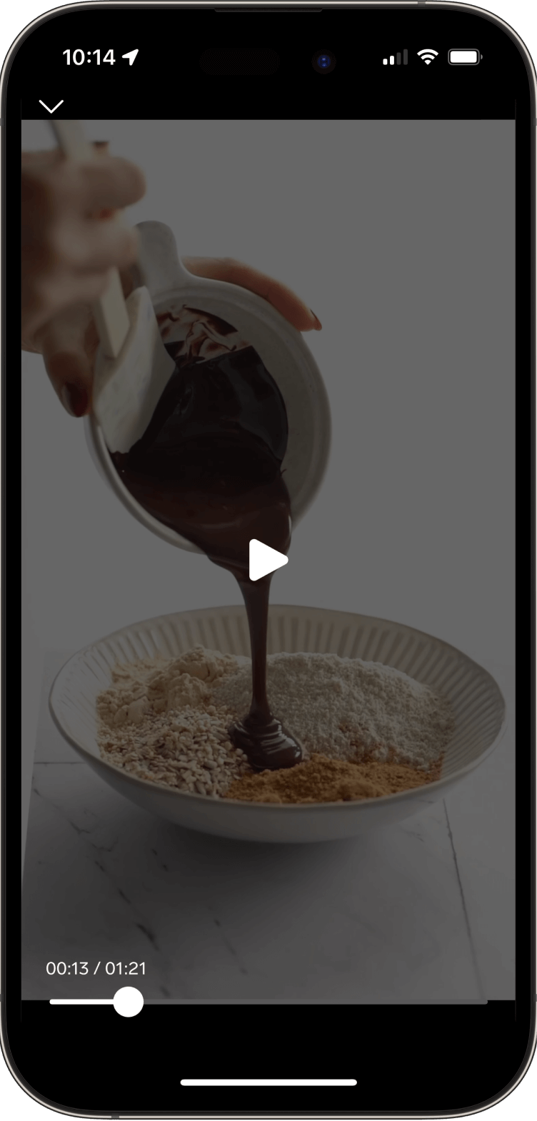 Cookbook Features in Bamley App - Large Image