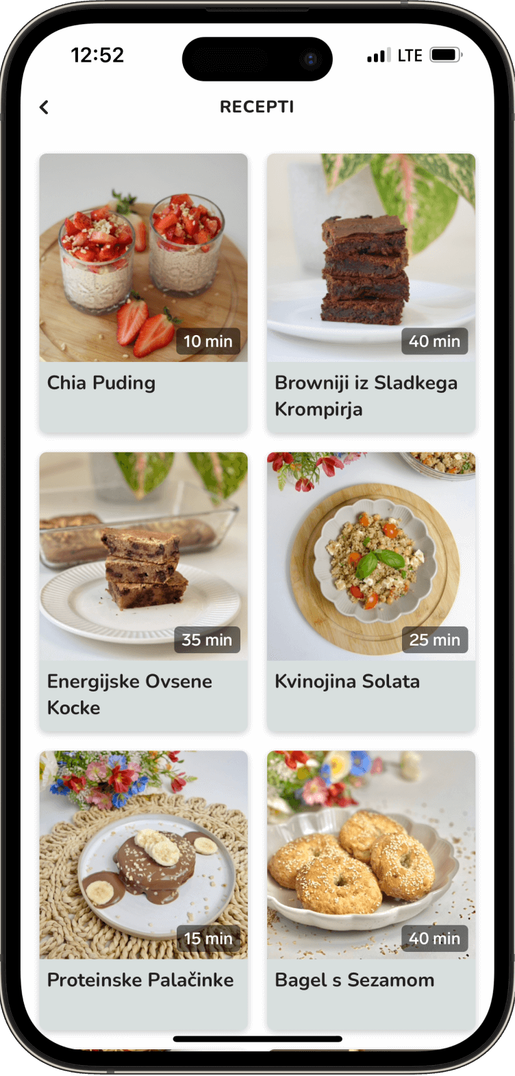 Cookbook Features in Bamley App - Large Image