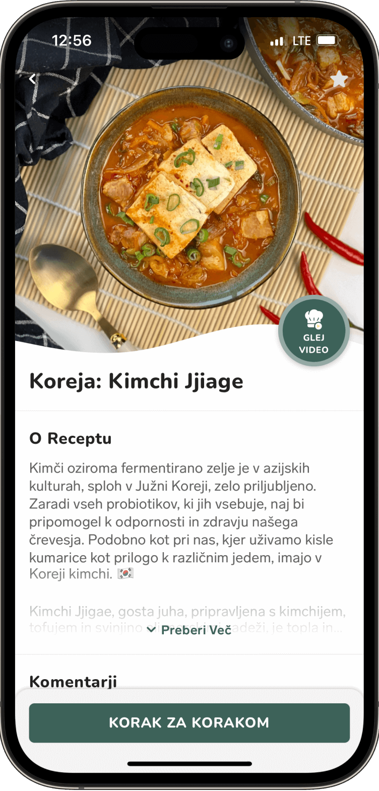 Cookbook Features in Bamley App - Large Image