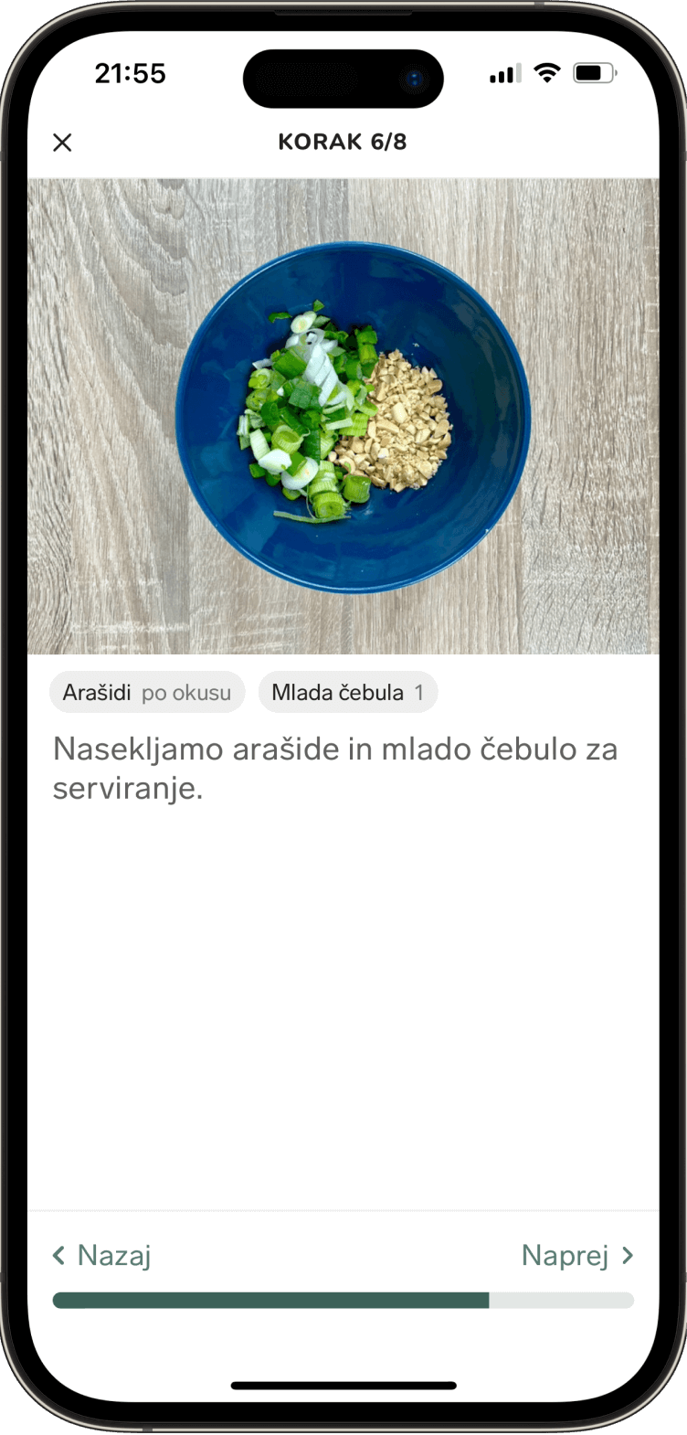 Cookbook Features in Bamley App - Large Image