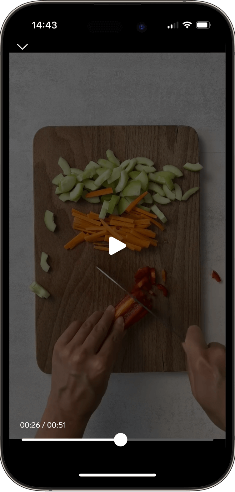 Cookbook Features in Bamley App - Large Image