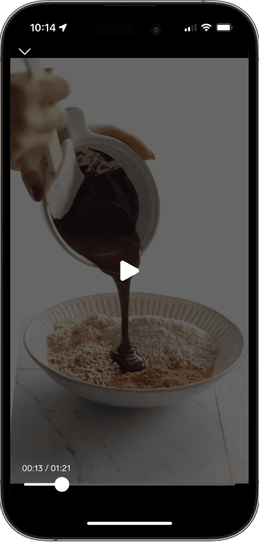 Cookbook Features in Bamley App - Small Image