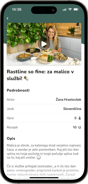 Cookbook Features in Bamley App - Small Image