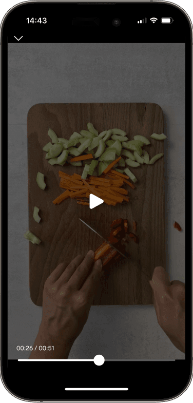 Cookbook Features in Bamley App - Small Image